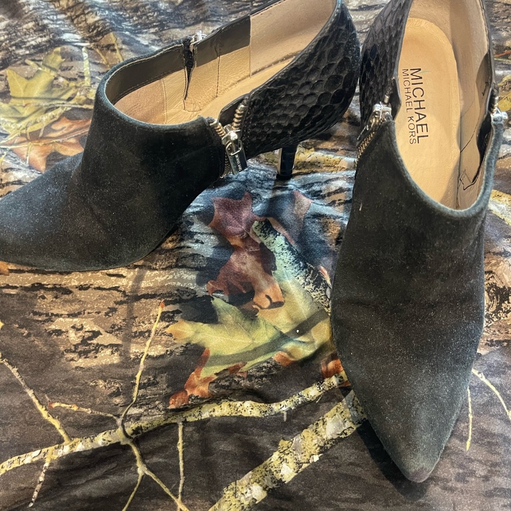 Michael Kors Black Ankle Booties